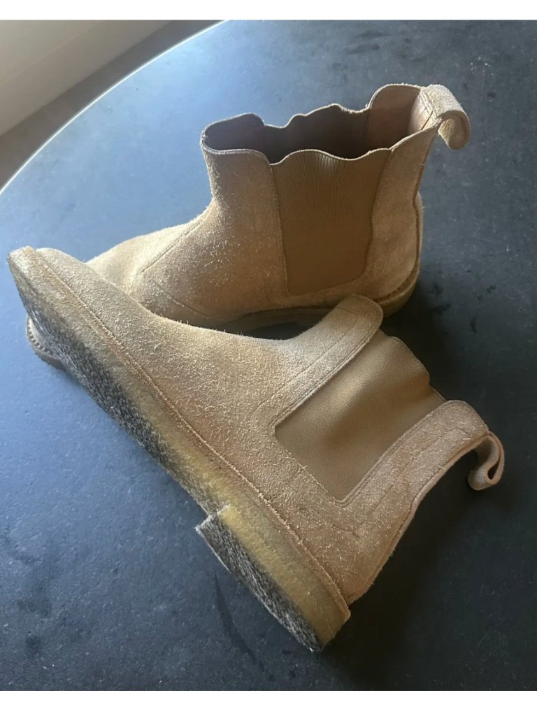Bottega Veneta Bottega Veneta Suede Chelsea Boots